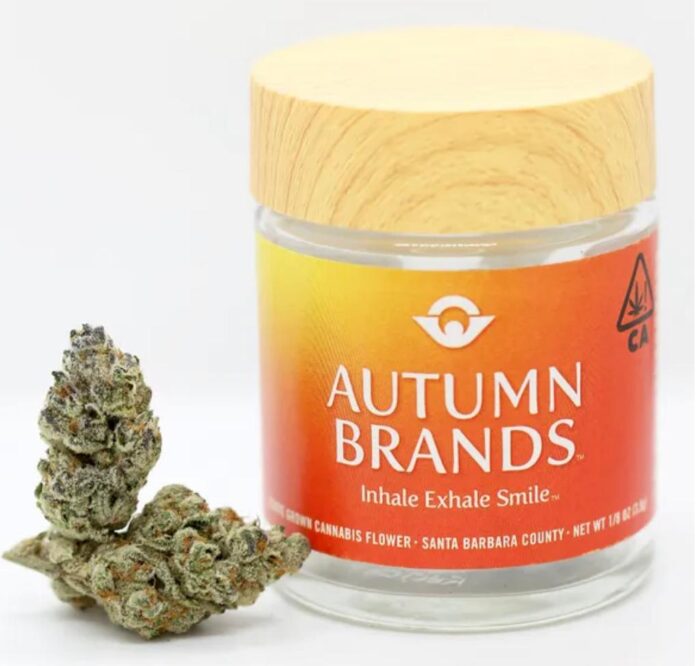 AUTUMN BRANDS Inhale Exhale Smile CANDY CANE 3.5 grams INDICA