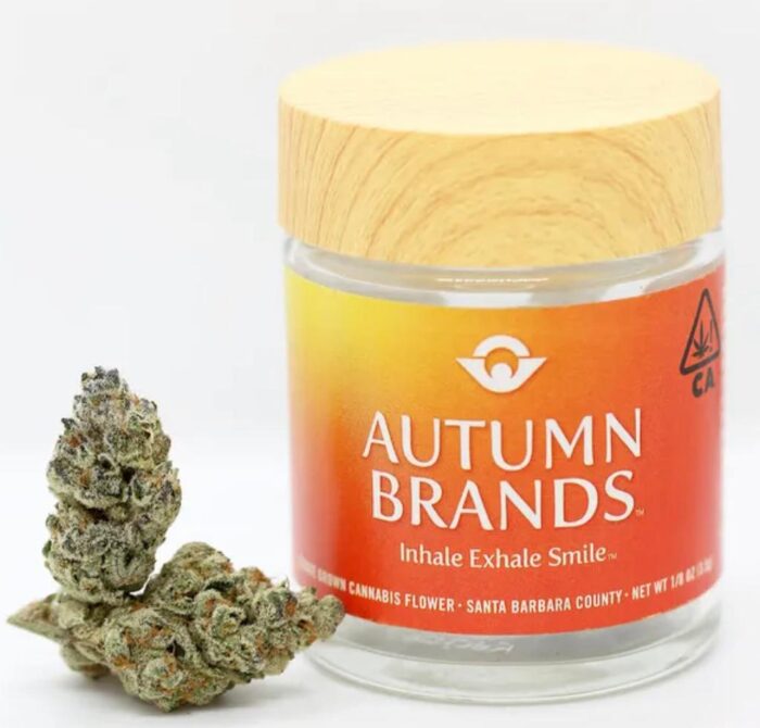 AUTUMN BRANDS Inhale Exhale Smile PLATINUM MINTS 3.5 grams INDICA