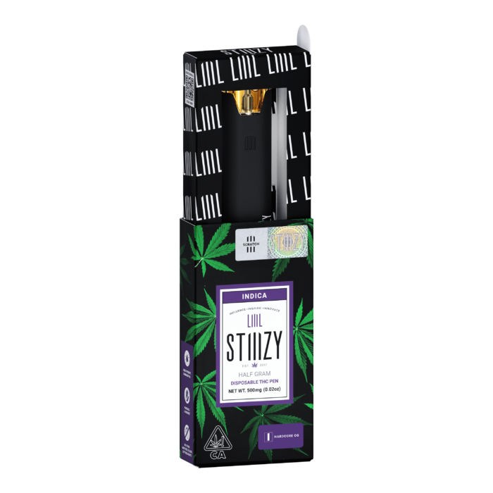 STIIIZY SATIVA DISPOSABLE THC PEN HALF GRAM (500 mg) HARDCORE OG