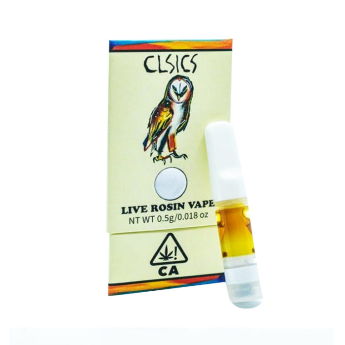 CLSICS LIVE ROSIN VAPE 0.5 grams