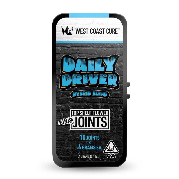 Daily Driver | West Coast Cure | CUREjoint | 10 Pack | Hybrid | .4g