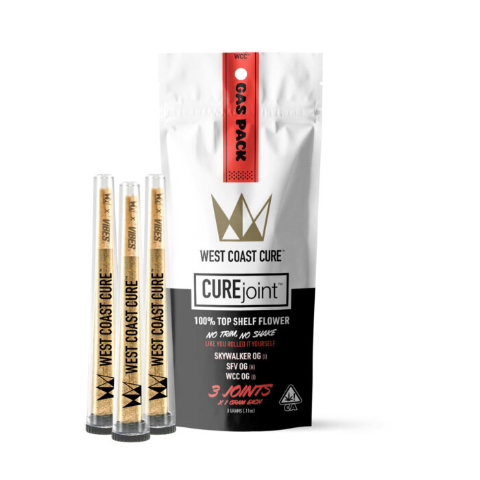 Gas Pack - SFV, Skywalker, WCC OG | West Coast Cure | CUREjoints | 3 Pack | Sativa | 1g