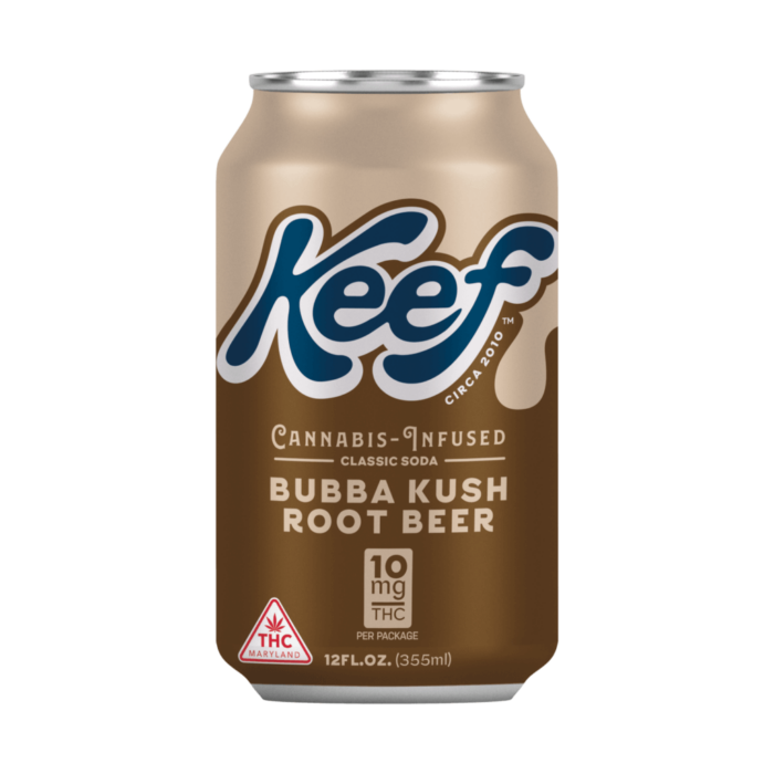 Bubba Kush Root Beer | Xtreme Classic Soda 12oz | Keef | Hybrid | 100mg