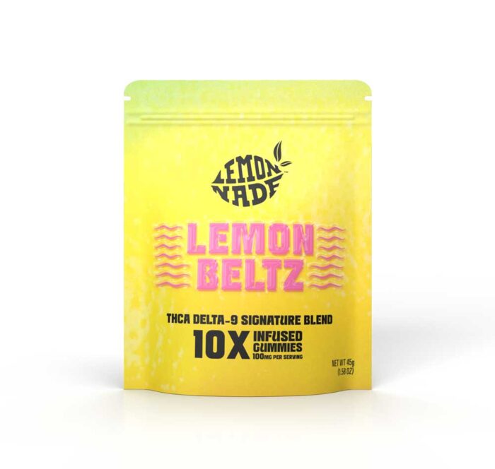 Lemon Beltz | Distillate Gummies | Cookies | Sativa | 10pcs